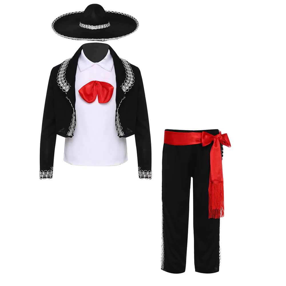 Cosplay Anime Boy - Boy Mexican Costume Kids Traditional Mariachi