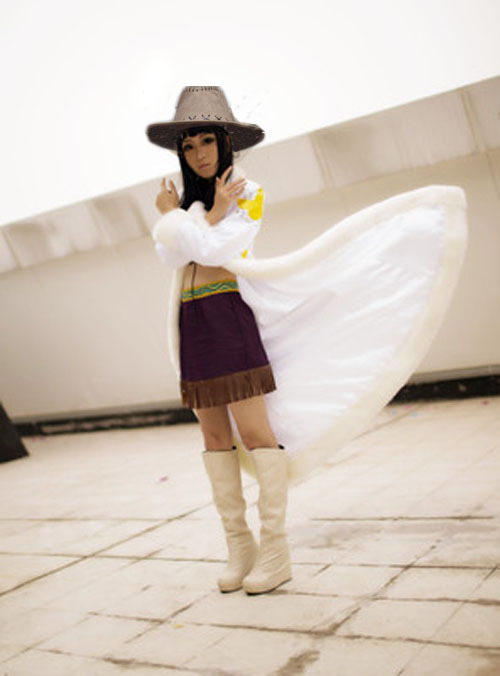 Nico Robin Cosplay Costume Wit - Anime Cosplay Nico Robin 评论和价格