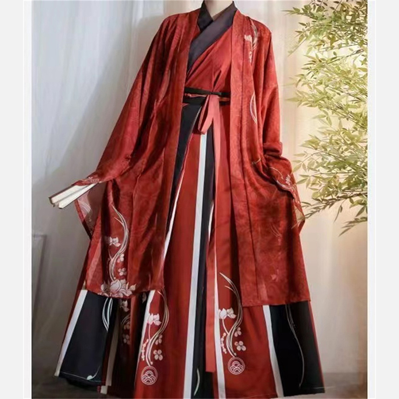 Han Fu For Men Modern Cosplay  - Asian Cosplay Anime 评论和价格