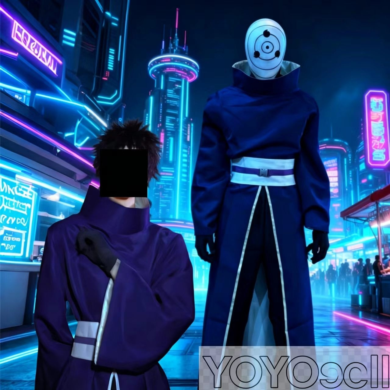 Obito Uchiha Cosplay Costume A - Anime Cosplay Ninja 评论和价格