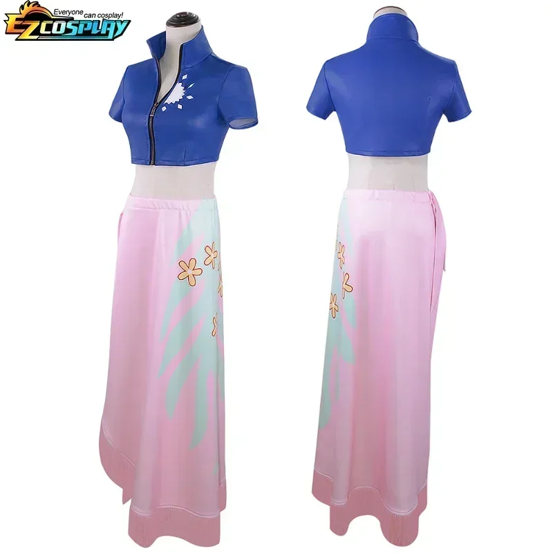 Nico Robin Cosplay Costume Dre - Anime Cosplay Nico Robin 评论和价格