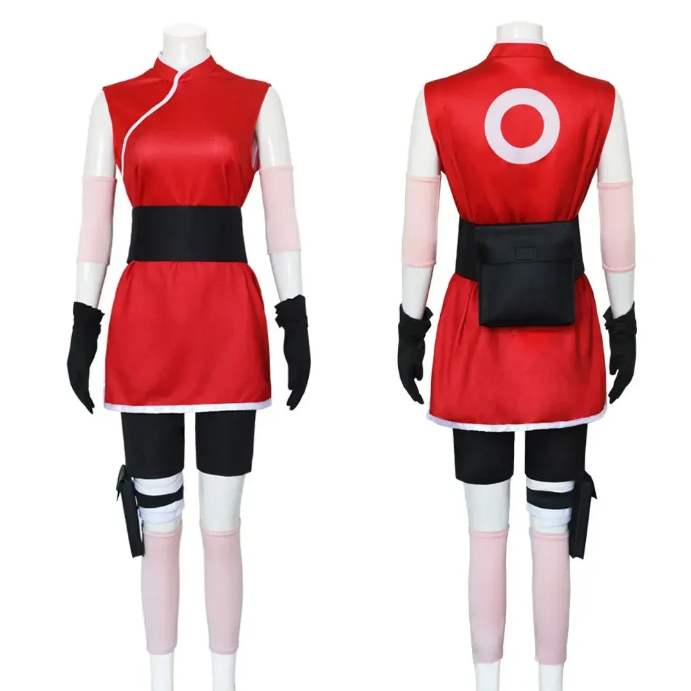 Sakura Haruno Cosplay Complete - Anime Cosplay Ninja 评论和价格