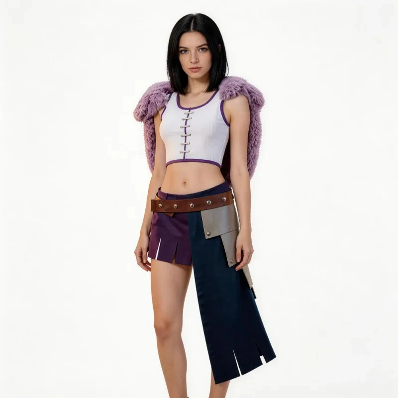 Nico Robin Cosplay Costume Pur - Anime Cosplay Nico Robin 评论和价格