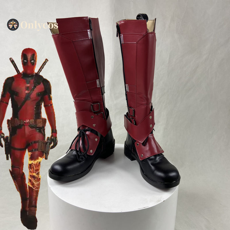 Deadpooling 3 Cosplay Boots Ro - Cosplay Anime Shoes 评论和价格