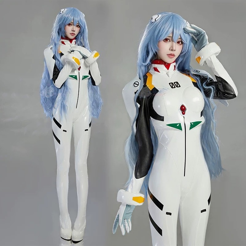 Rei Ayanami Plugsuit Cosplay C - Anime Cosplay Bodysuit 评论和价格
