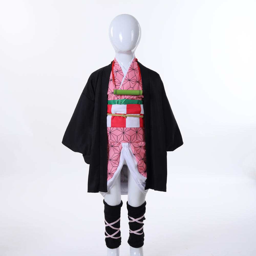 Complete Nezuko Kamado Cosplay - Anime Cosplay Demon Slayer 评论和价格