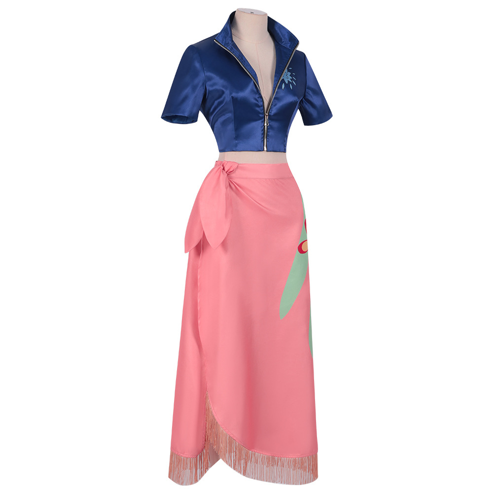 Anime Cosplay Costume Dress Ou - Anime Cosplay Nico Robin 评论和价格