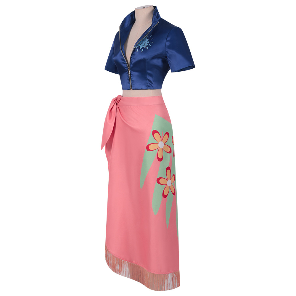 Anime Cosplay Costume Dress Ou - Anime Cosplay Nico Robin 评论和价格