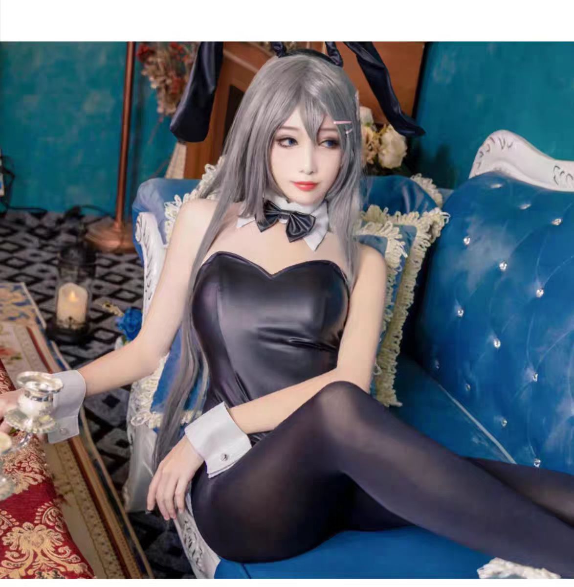 Sexy Bunny Girl Sakurajima Mai - Anime Cosplay Bodysuit 评论和价格