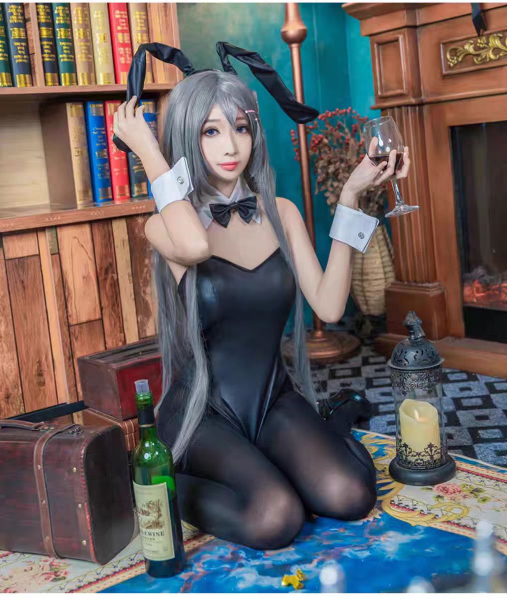 Sexy Bunny Girl Sakurajima Mai - Anime Cosplay Bodysuit 评论和价格