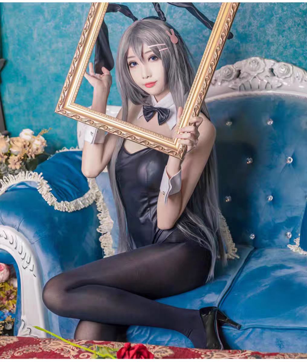 Sexy Bunny Girl Sakurajima Mai - Anime Cosplay Bodysuit 评论和价格
