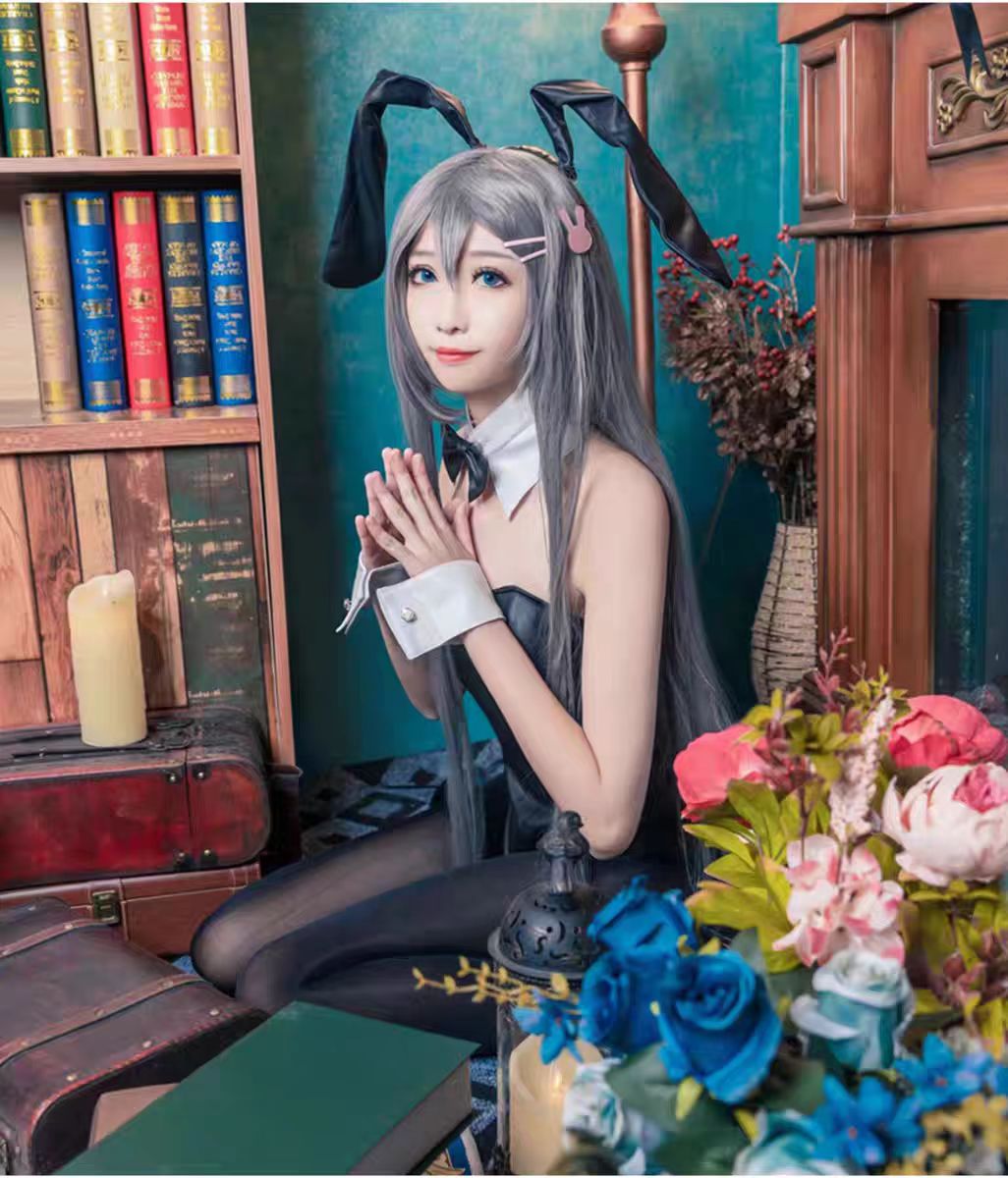 Sexy Bunny Girl Sakurajima Mai - Anime Cosplay Bodysuit 评论和价格