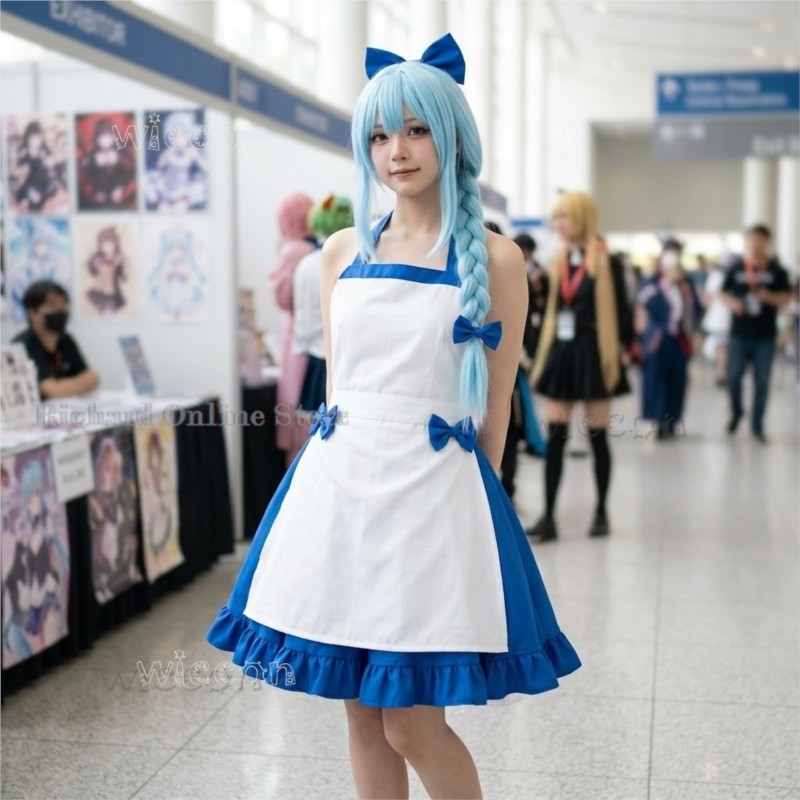 Zeno Ushirono Natsu Blue White - Zenos Anime Cosplay 评论和价格