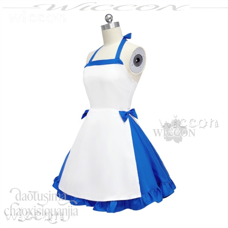 Zeno Ushirono Natsu Blue White - Zenos Anime Cosplay 评论和价格