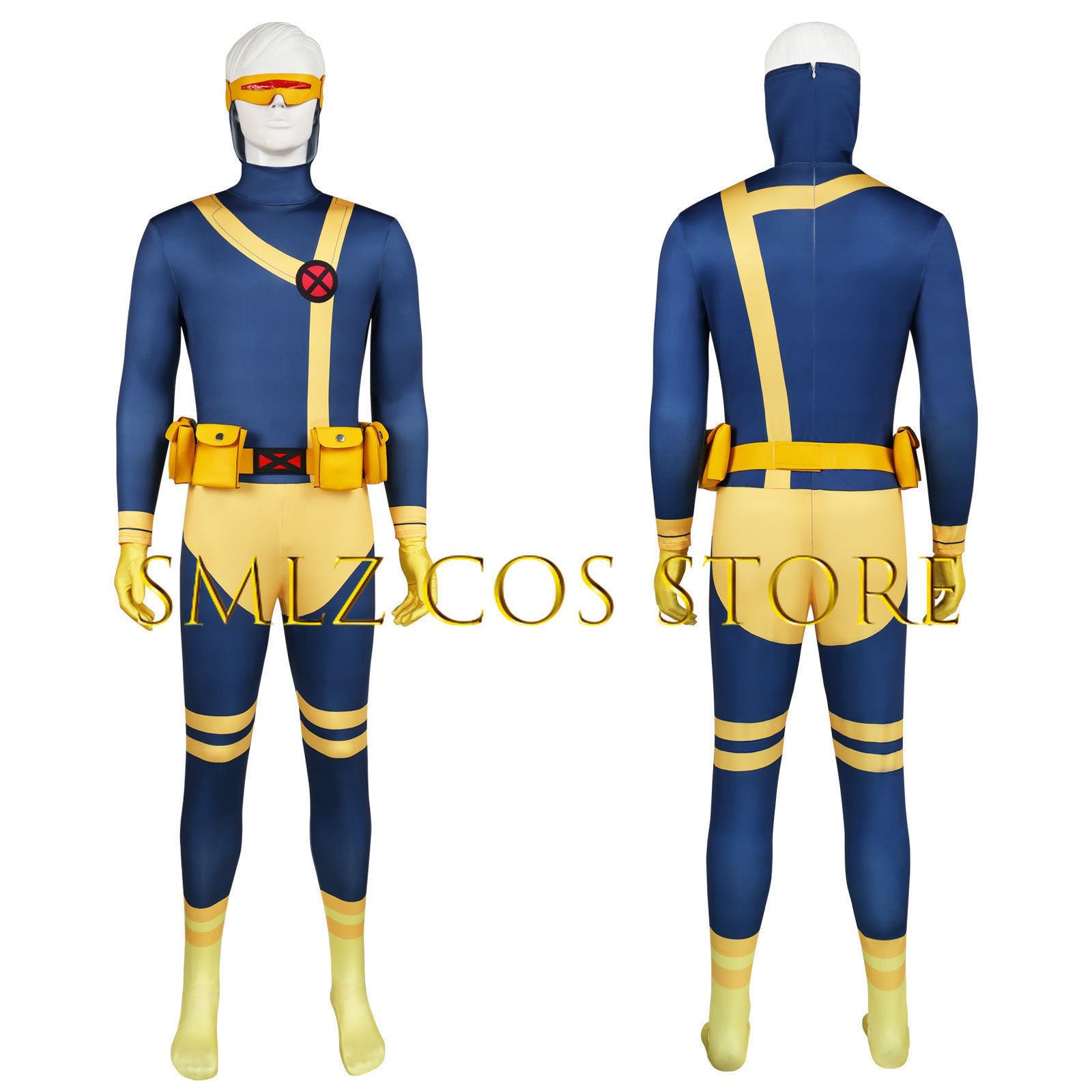 Scott Summers Cosplay Cyclopss - Anime Cosplay Bodysuit 评论和价格