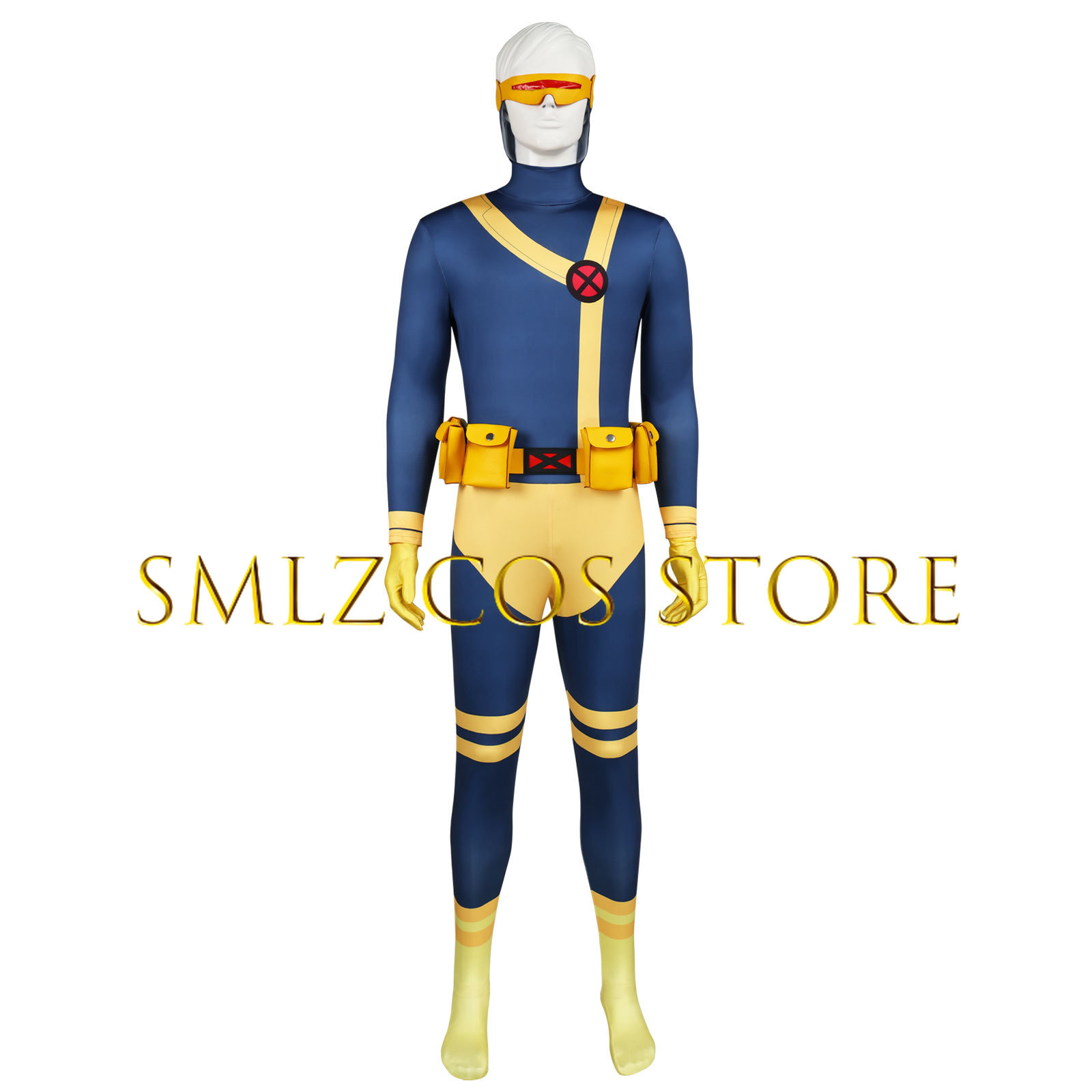 Scott Summers Cosplay Cyclopss - Anime Cosplay Bodysuit 评论和价格