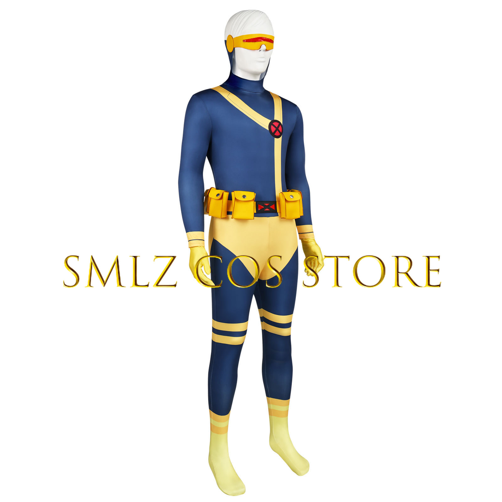 Scott Summers Cosplay Cyclopss - Anime Cosplay Bodysuit 评论和价格