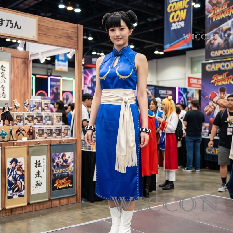 Street Fighter Chun Li Live Ac - Live Action Anime Cosplay 评论和价格