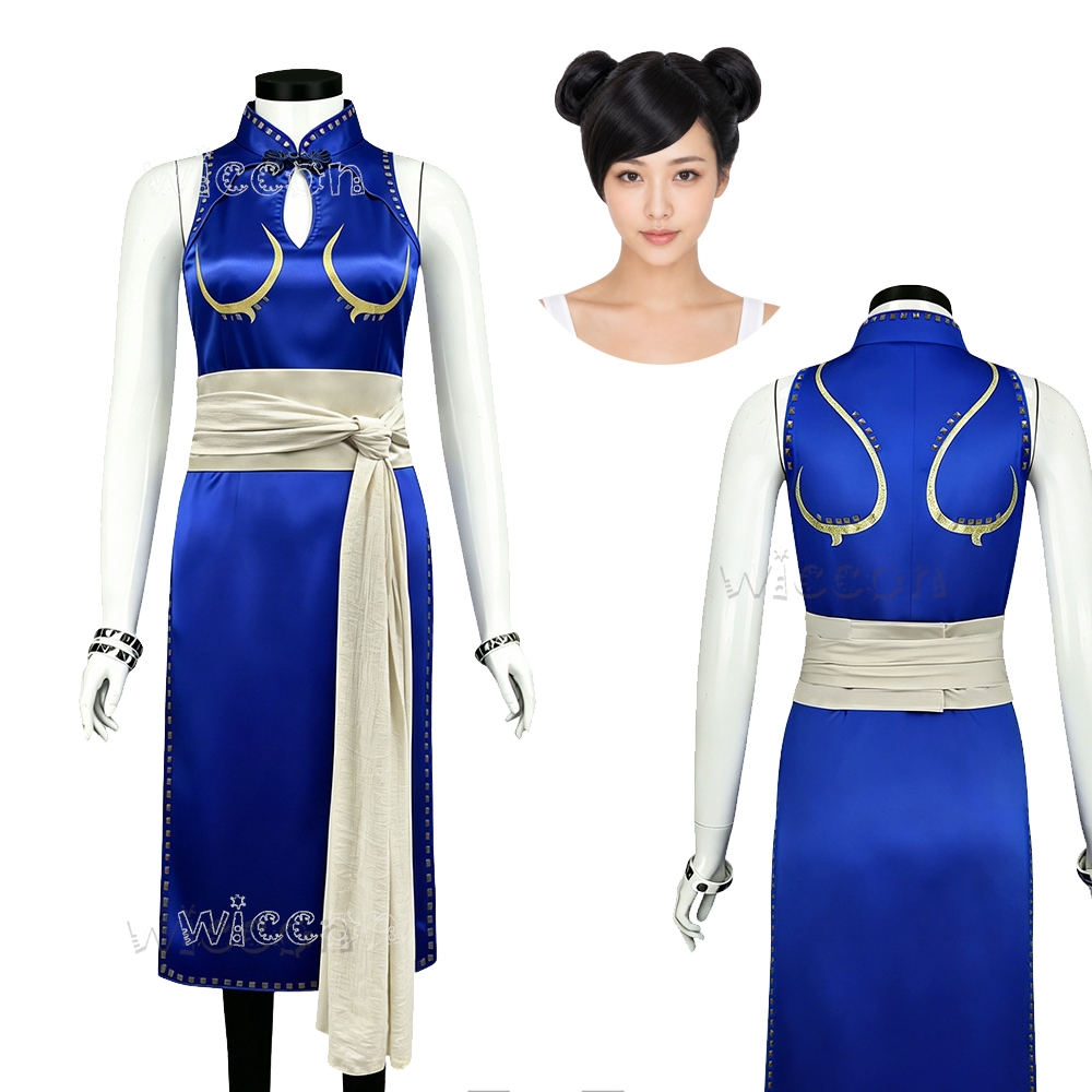 Street Fighter Chun Li Live Ac - Live Action Anime Cosplay 评论和价格
