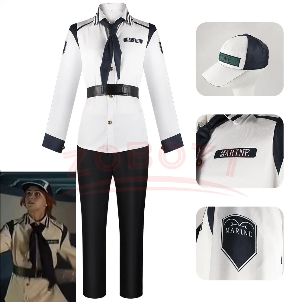Navy Cosplay Fantasia Hat Suit - Live Action Anime Cosplay 评论和价格