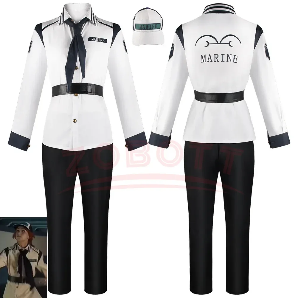 Navy Cosplay Fantasia Hat Suit - Live Action Anime Cosplay 评论和价格