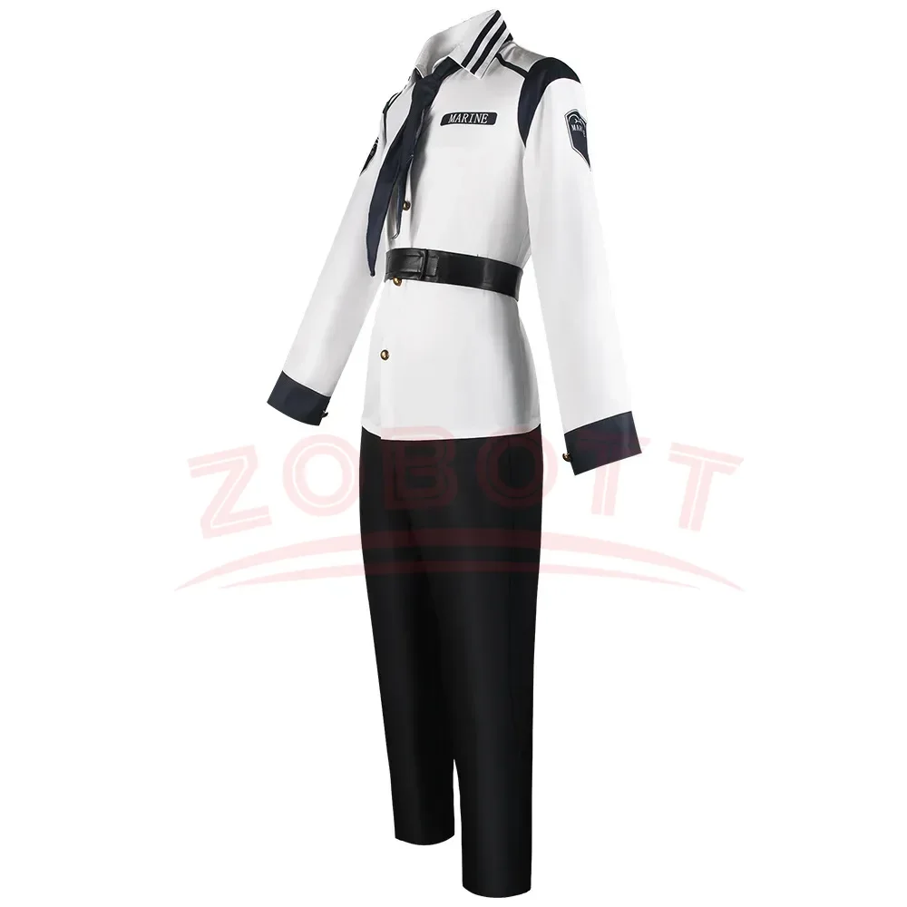 Navy Cosplay Fantasia Hat Suit - Live Action Anime Cosplay 评论和价格