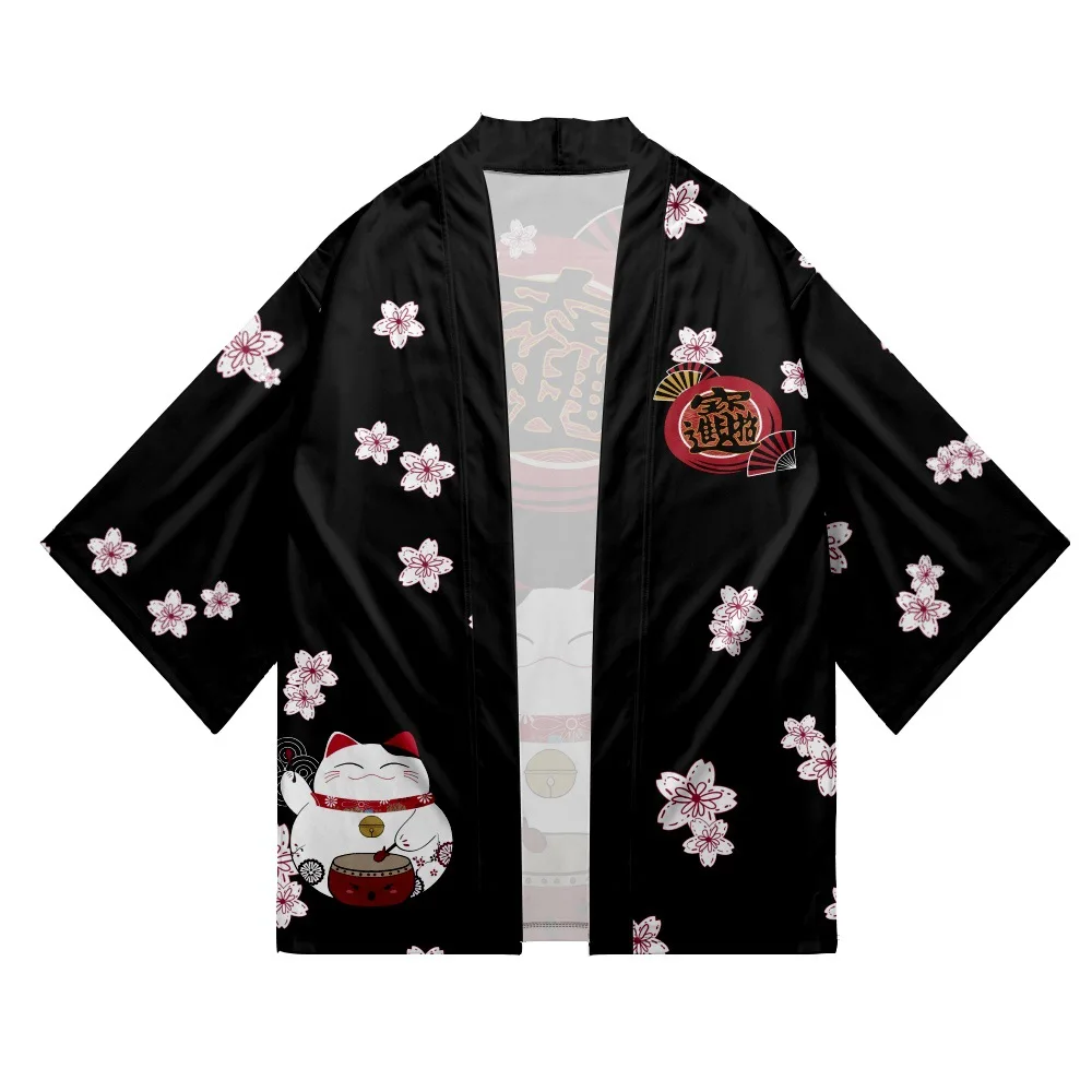 Japanese Cat Print Cosplay Hao - Asian Cosplay Anime 评论和价格