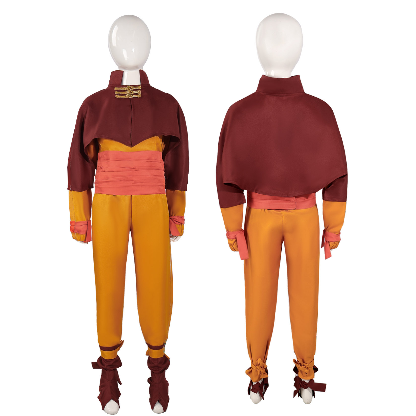 Aang Cosplay Costume Live-acti - Live Action Anime Cosplay 评论和价格