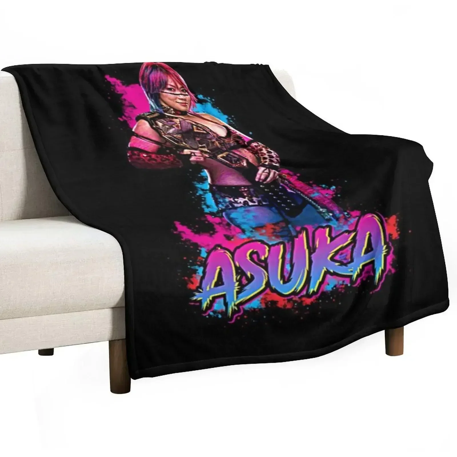 Asuka Asian Wrestler Throw Bla - Asian Cosplay Anime 评论和价格