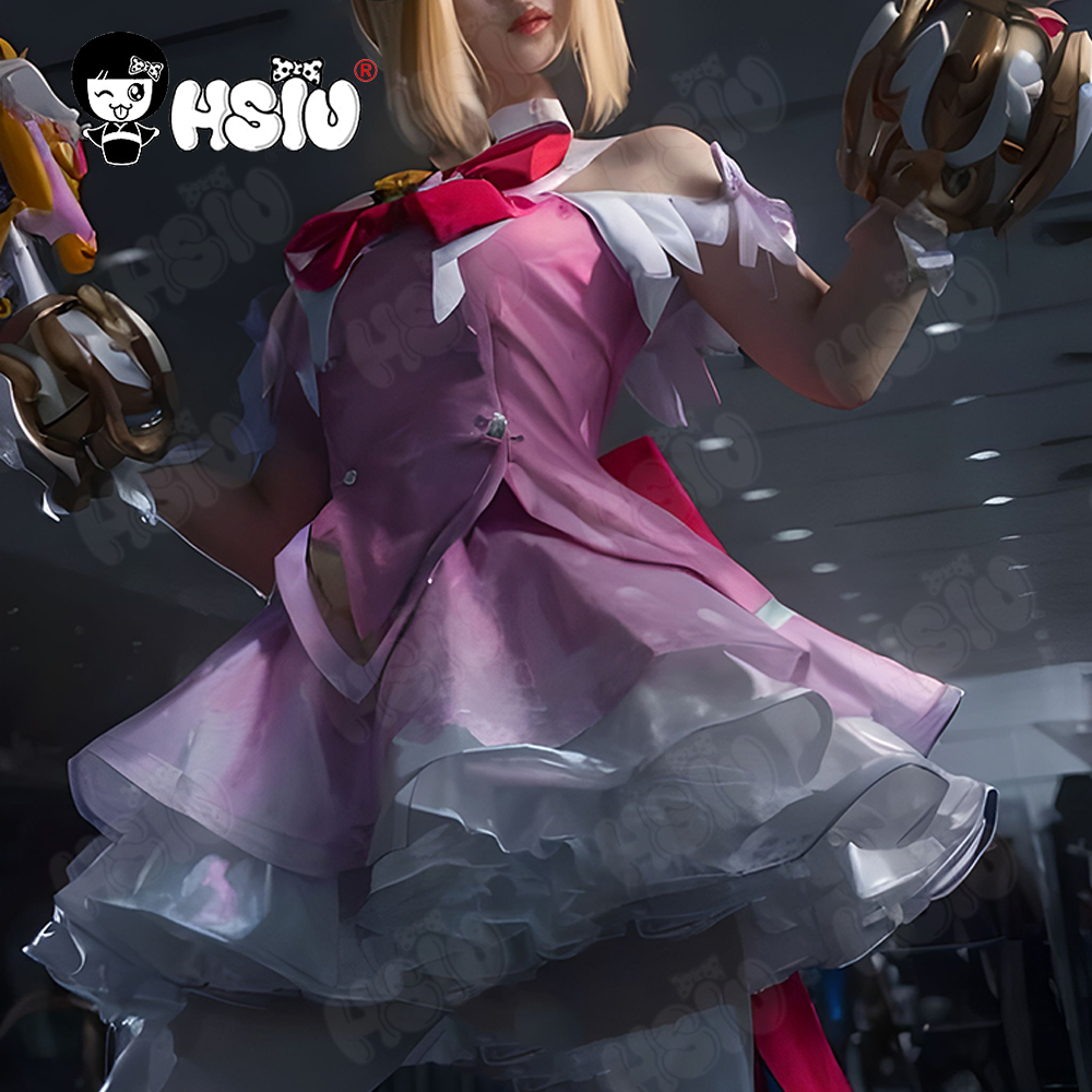 Juno Cosplay Costume Wig HSIU  - Anime Cosplay Pink 评论和价格