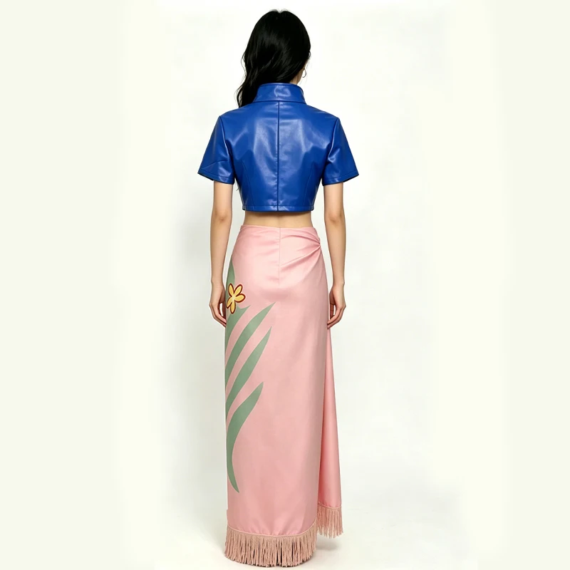 Women Nico Robin Cosplay Two-P - Anime Cosplay Nico Robin 评论和价格