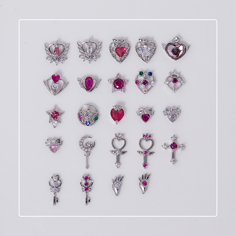 10 PCS mix Silver Pretty Soldi - Sailor Moon Wand 评论和价格