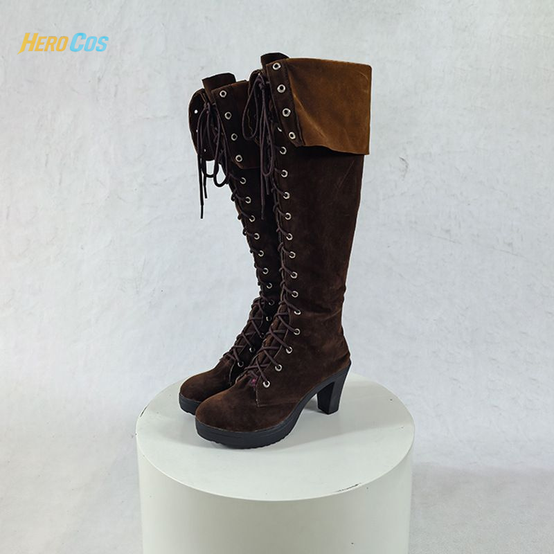 Game Devil Cry 4 Lady Cosplay  - Cosplay Anime Shoes 评论和价格