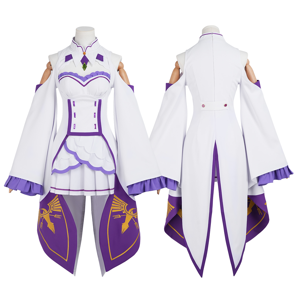 HOLOUN Zero Anime Emilia Cospl - Anime Cosplay Bodysuit 评论和价格
