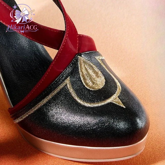 High Heel Shoes Sandrone Mario - Cosplay Anime Shoes 评论和价格