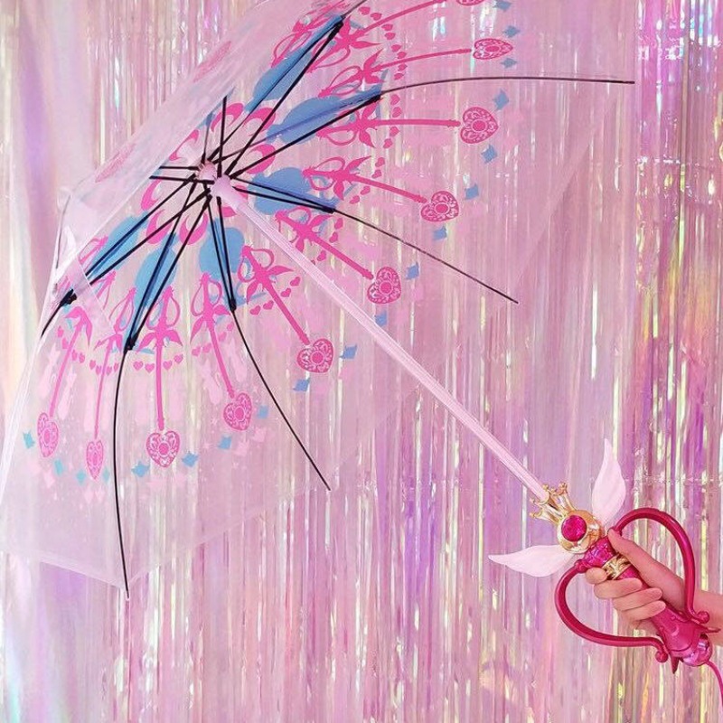 Glowing Sailor Moon Umbrella H - Sailor Moon Wand 评论和价格