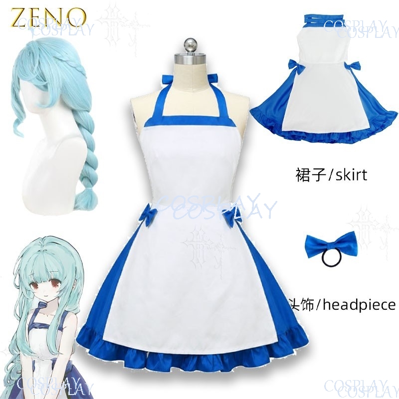 Blue Halloween Full Cosplay Ou - Zenos Anime Cosplay 评论和价格