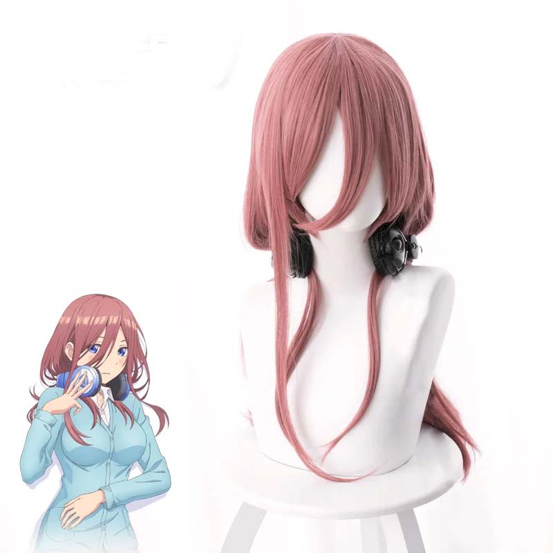 Dark Pink 50cm Heat Resistant  - Quintuplets Anime Cosplay 评论和价格