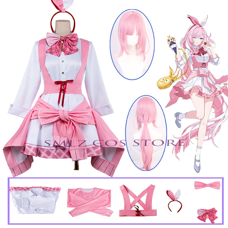 Honkai Impact 3 Elysia Cosplay - Anime Cosplay Pink 评论和价格
